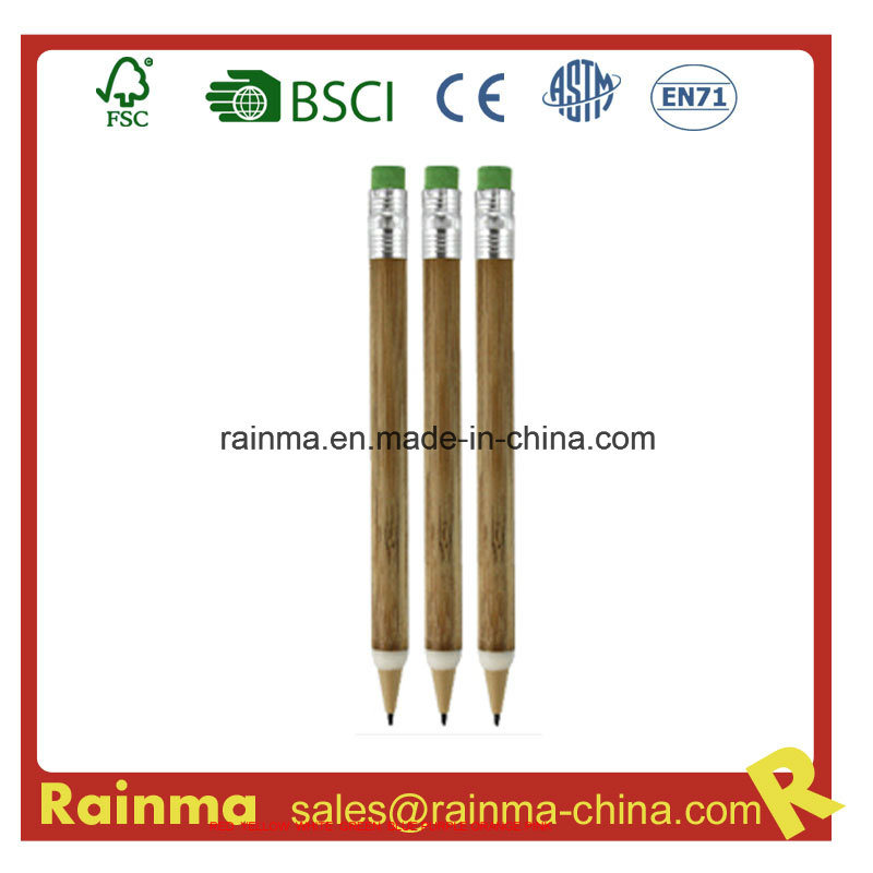 Wooden Mechanical Pencil with Eraser Top
