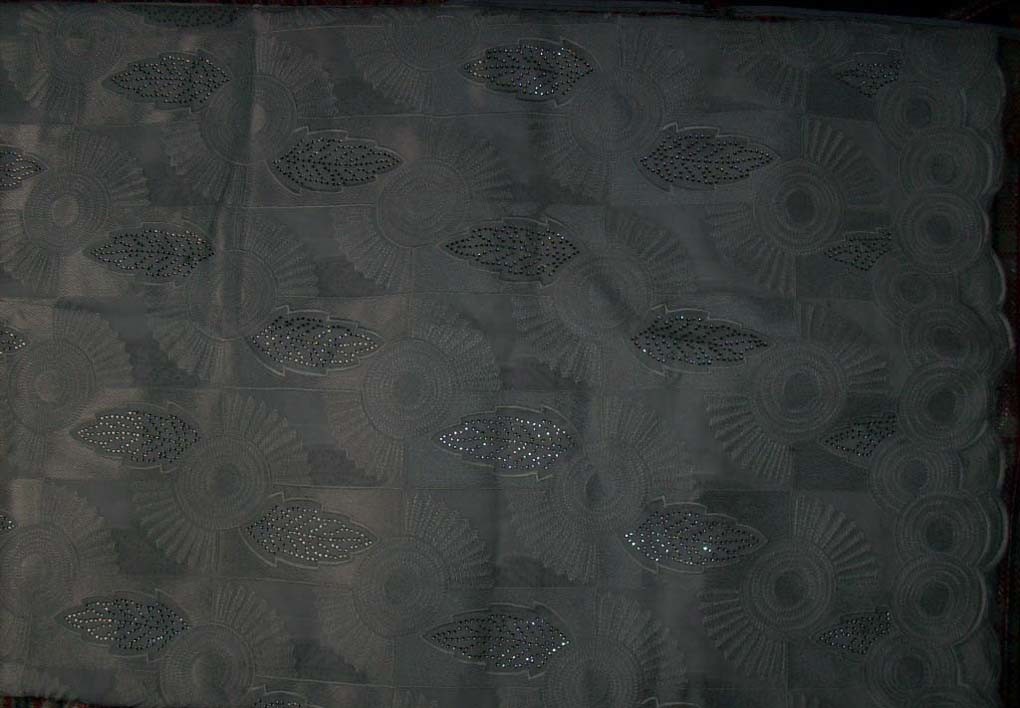 Swiss Voile Lace Fabrics (128-01)