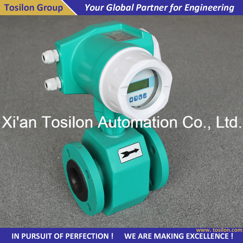 Volumetric Electromagnetic Inductive Liquid Flow Meter for Water