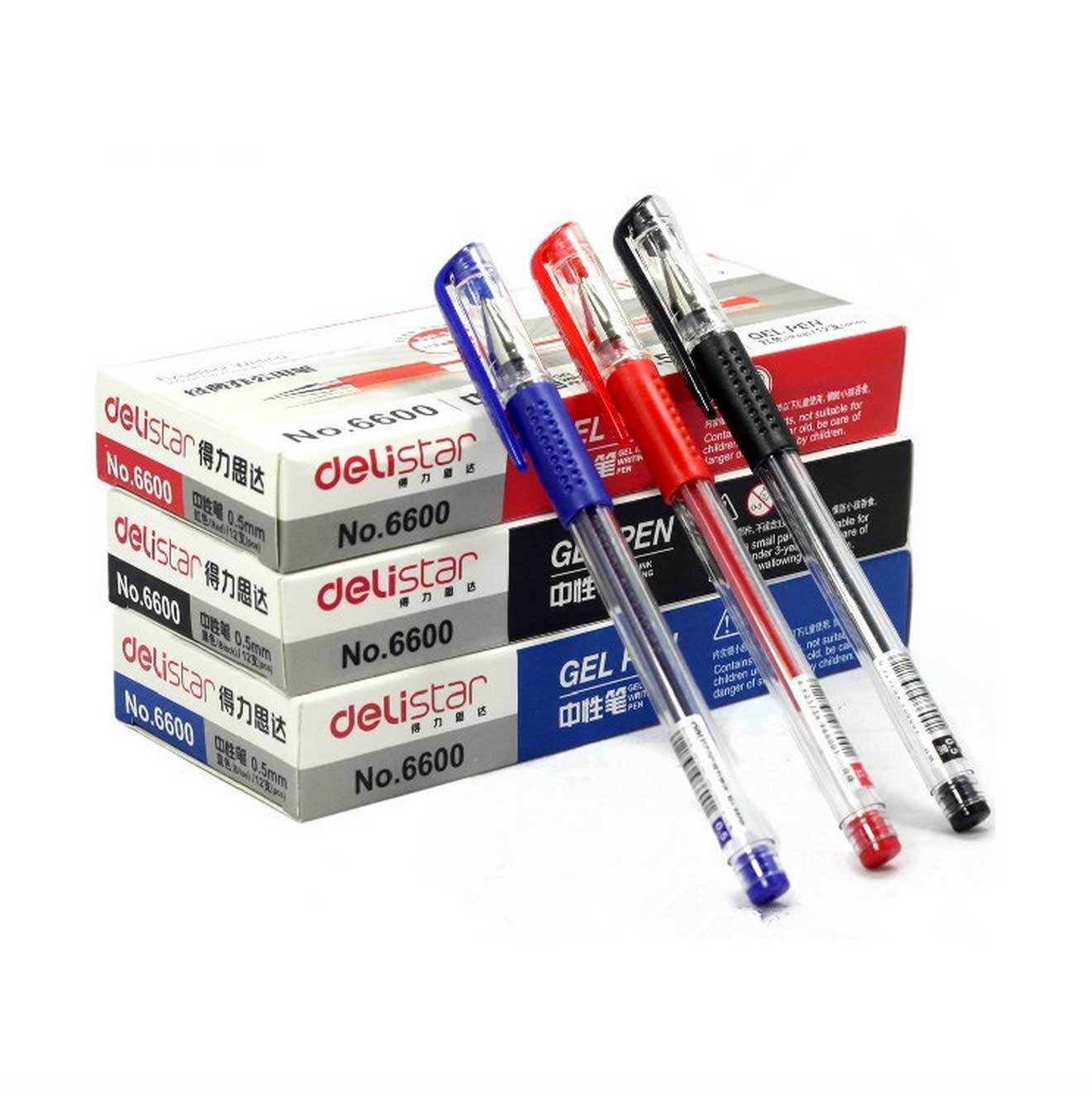Best Selling Plastic Gel Pen for Stationery 6600es