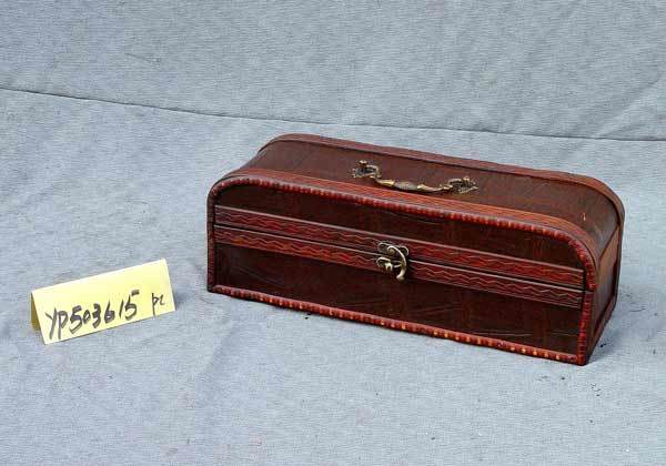 Antique Wooden Box Used For Used for Wine Holder/ Gift Set/ Suitcase (YP503615)