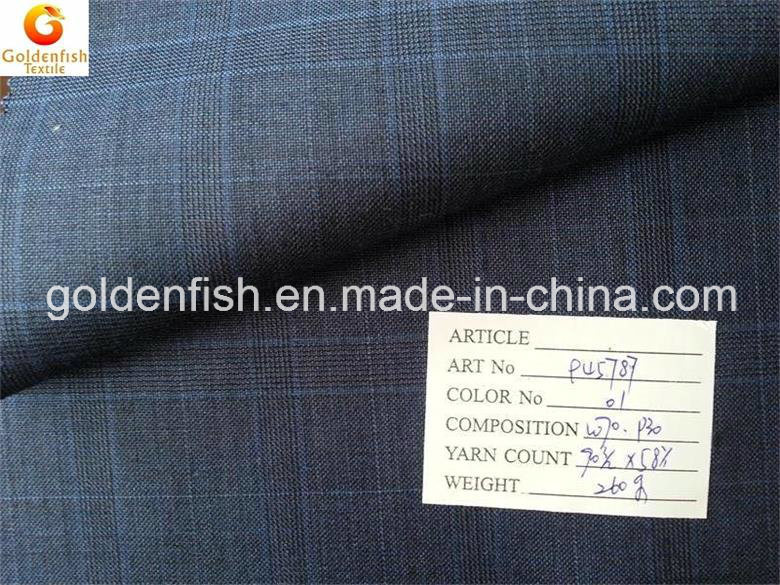 70% Wool Jacket's Fabric for Men
