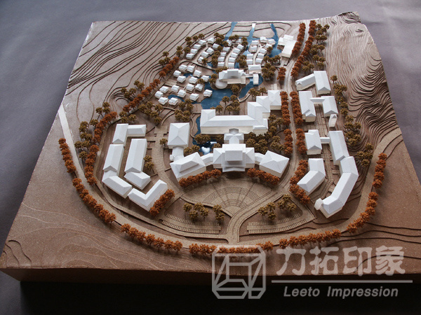 Scale Model Making Sand Table Model