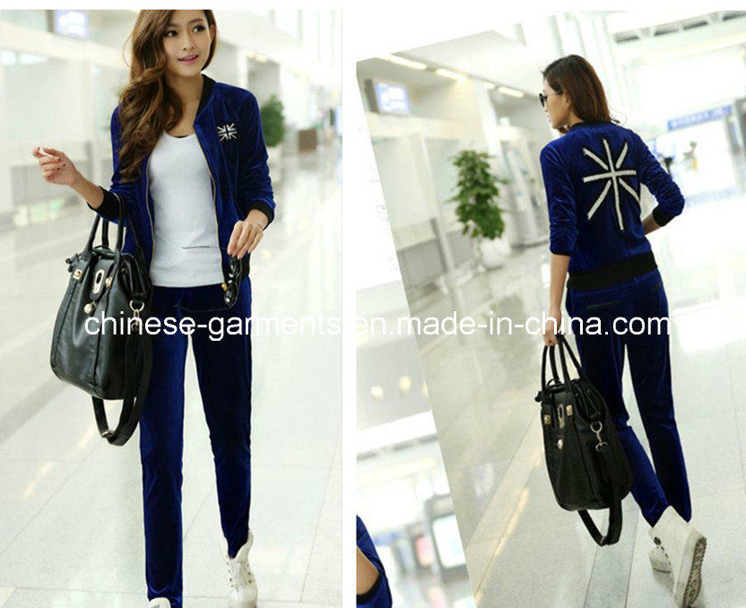 Wholesale Fashion Women Hoodie, Sports Wear, Tracksuit