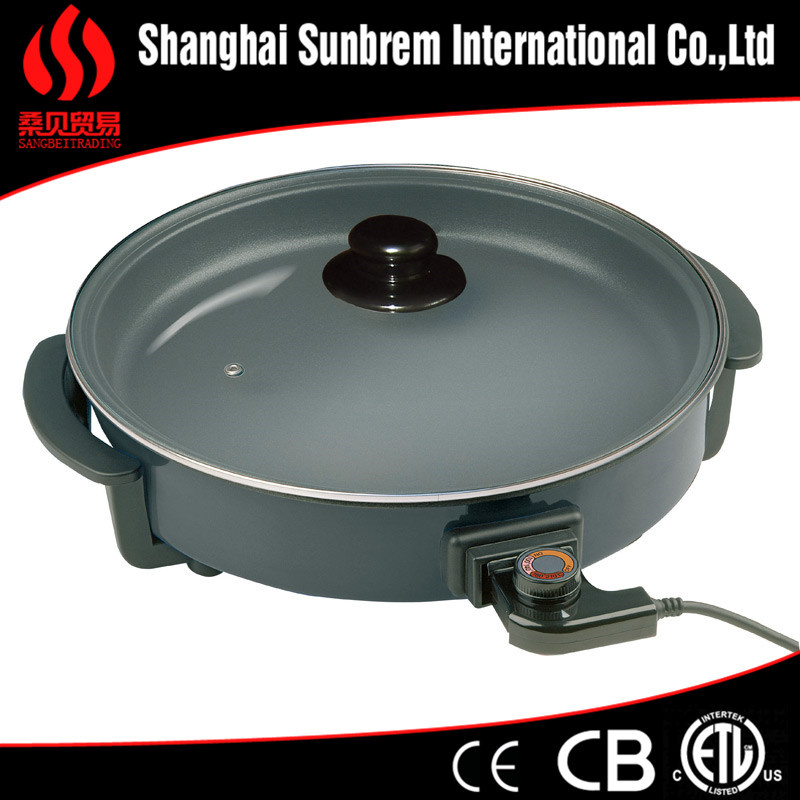 2015 Multi Function Korean Round Electric Frying Pan Pizza Pan