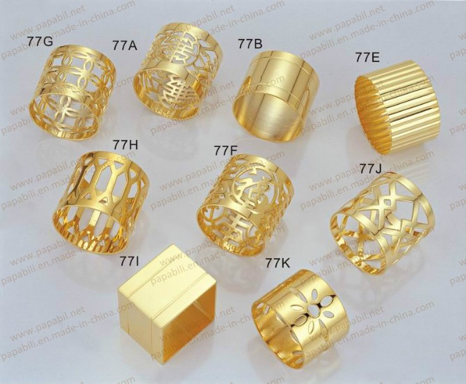 Luxury Silver Gold Hotel Articles / Buffet Tableware