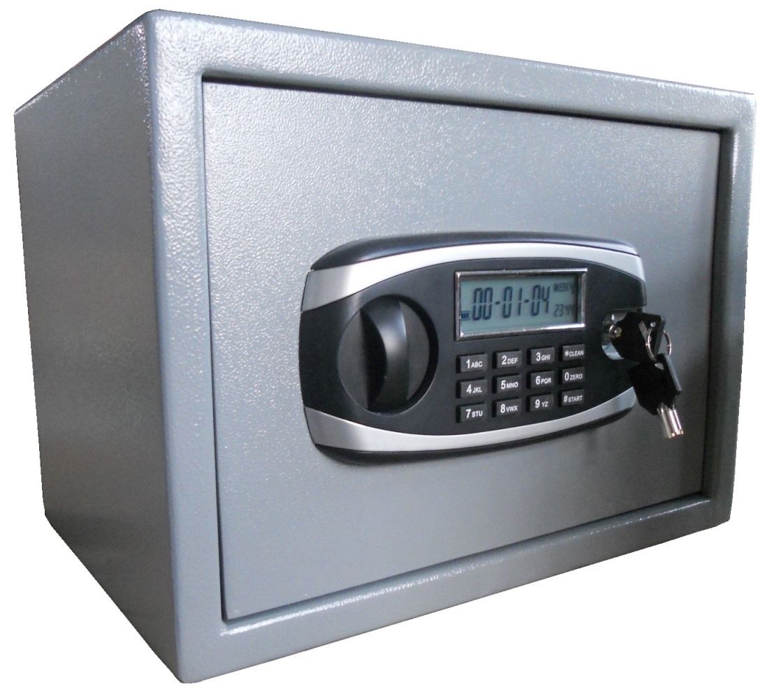 Electronic LCD Safe for Home and Office, Ela Panel Electronic LCD Safe Box