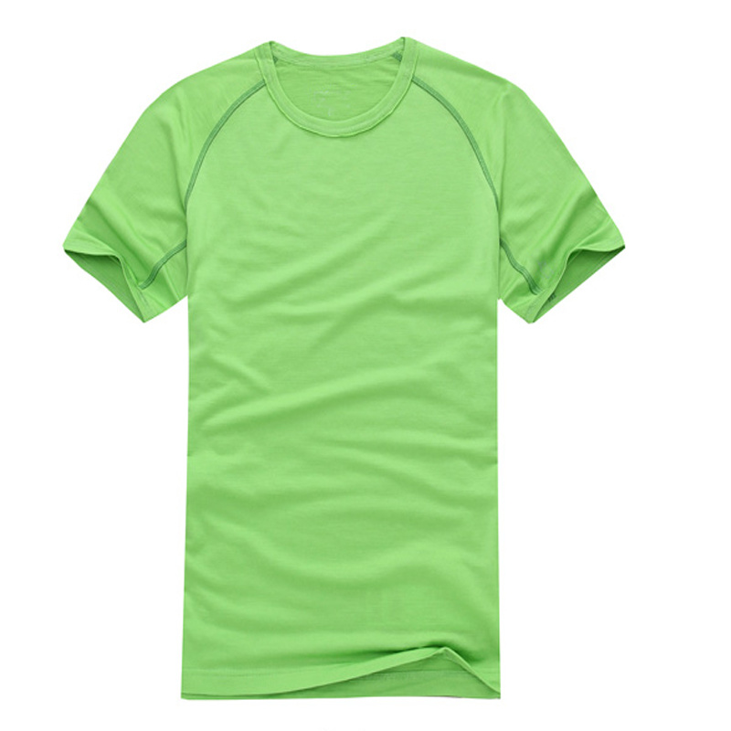 Raglan Sleeve Womens Breathable Polyester T-Shirt