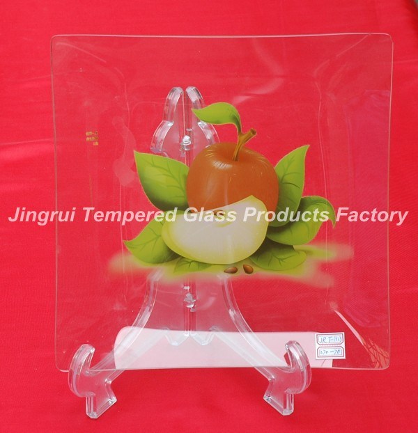 Clear Tempered Glass Plate (JRFCLEAR0010)