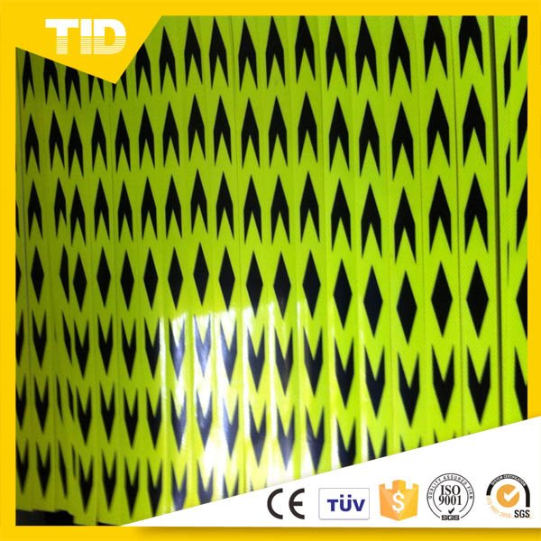 Reflective Arrow Sticker, Truck Arrow Warning Reflective Tape in High Quality