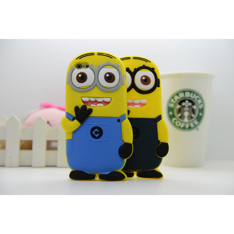 Wholesale Cute Cartoon Silicon Cover/Case for iPhone 6g