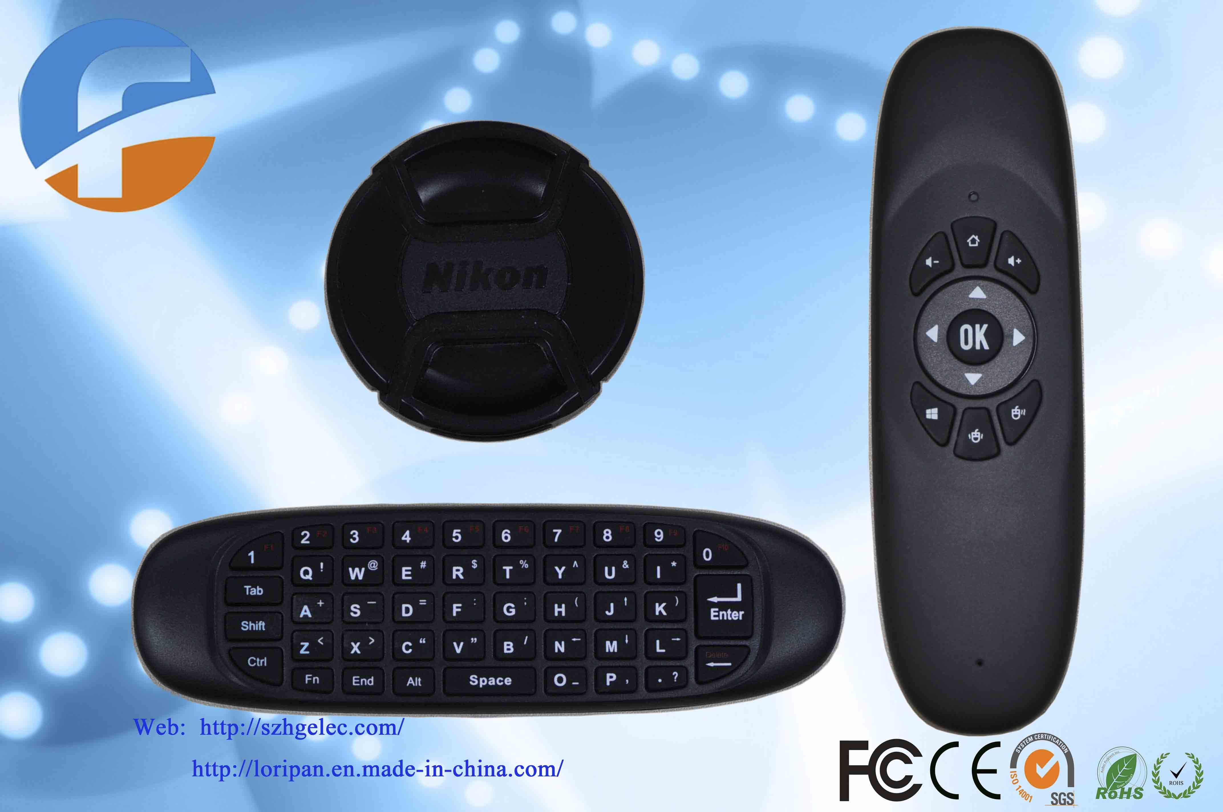 Mini-Qwerty Remote Control/ Air Mouse
