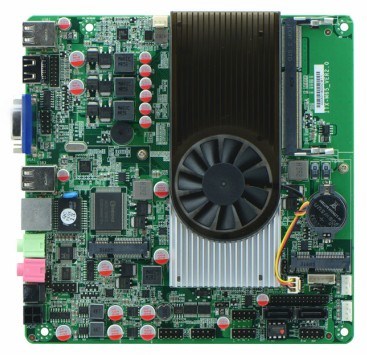 Mini-Itx Motherboard with AMD N330 Dual Core 2.3 GHz