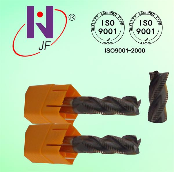 Standard Size Carbide Cutter Square Flute Ball Nose End Mill Tools