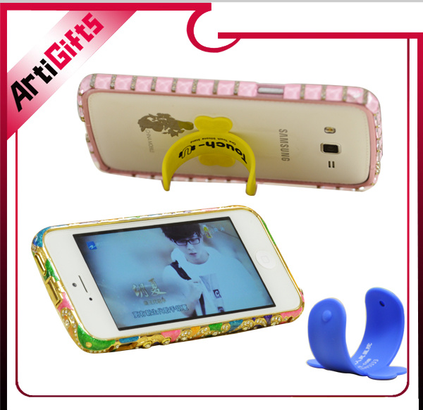 Latest Disign Eco-Friendly Silicone Mobile Phone Stand