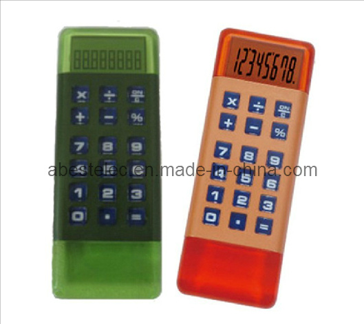 8 Digits Transparent Promotional Calculator (AB-390)