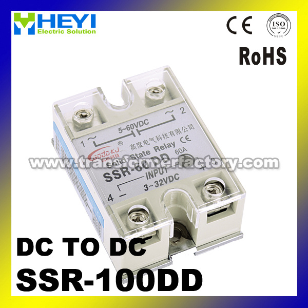 Solid State Relay DC-DC SSR, SSR-100dd