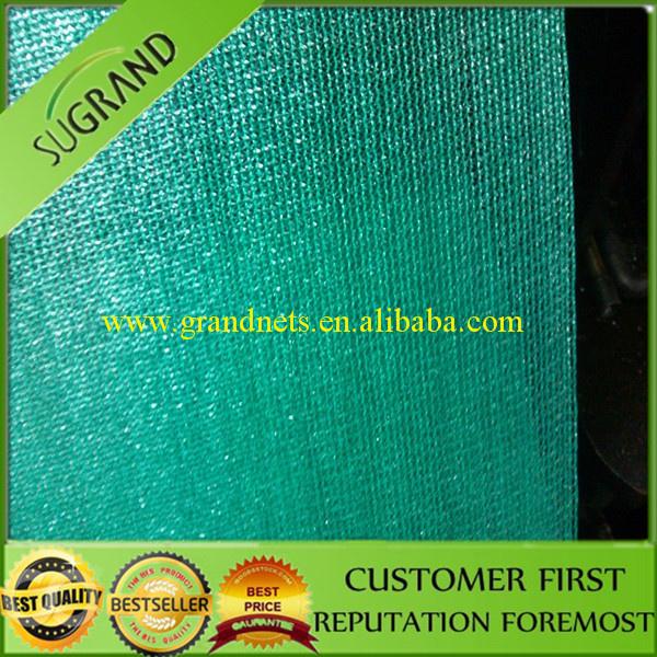 Plastic Sun Shade Net / UV Stablized Green Shade Net