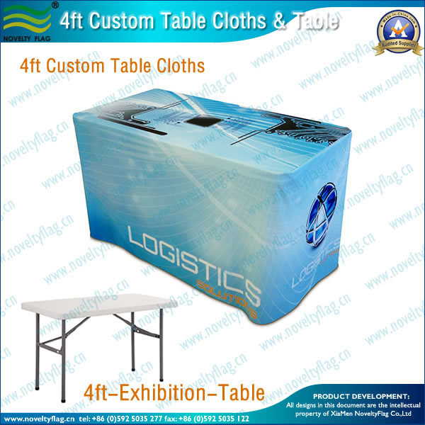4ft Table Cloth with Exhibition Table (B-NF18F05017)