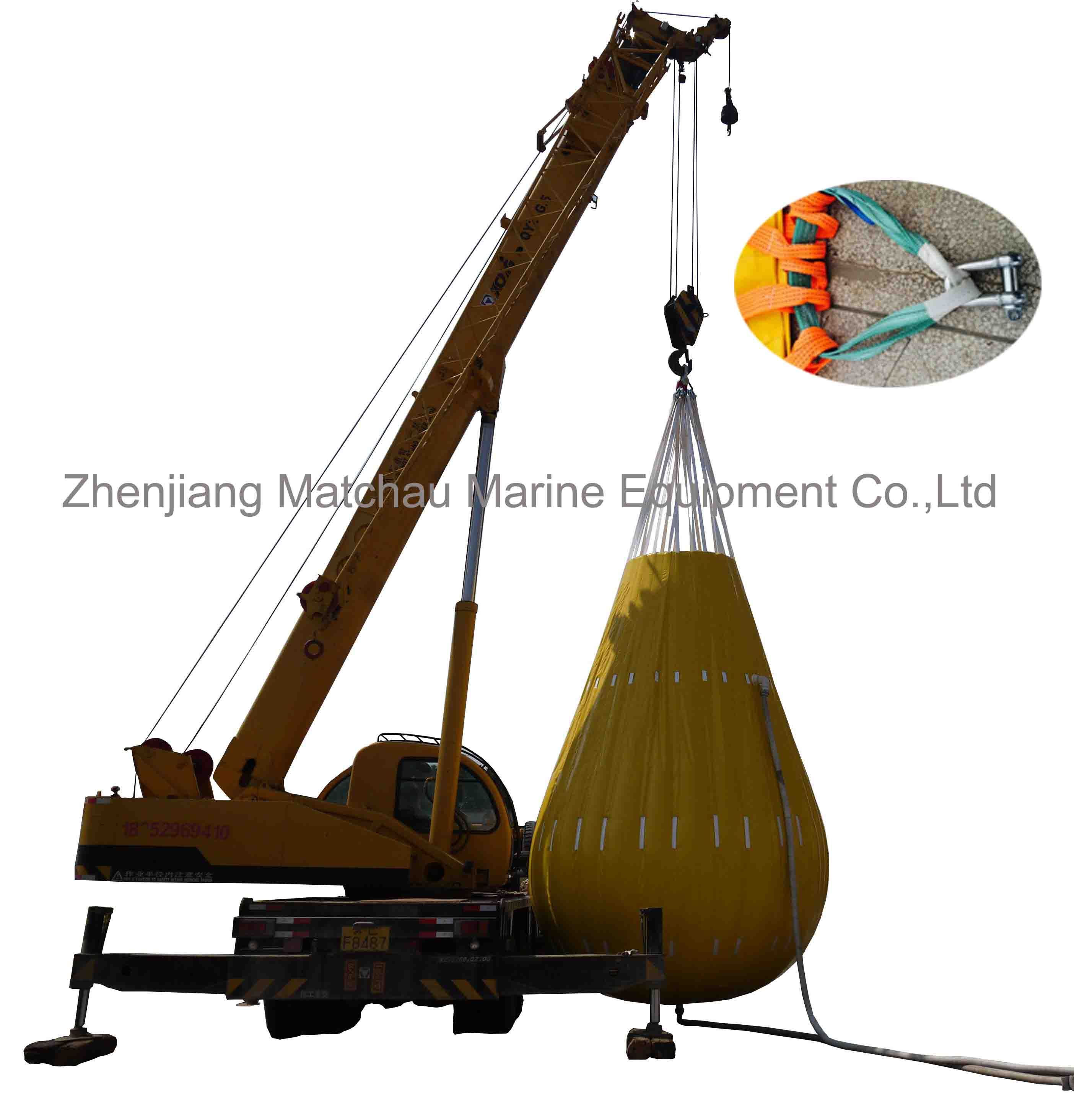 Crane Load Testing Water Bags