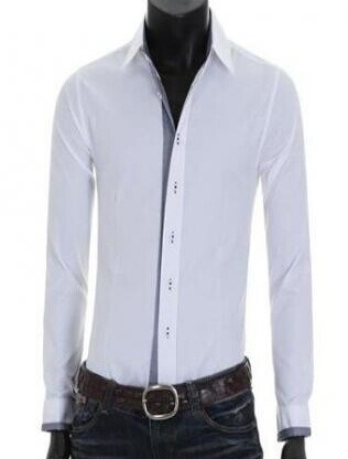 Men's Fashion Slim Fit Cotton Shirt (available in many colors)