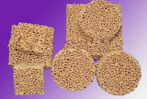 Zirconia Ceramic Foam Filter (Honeycomb Filter) for Metal Filtration