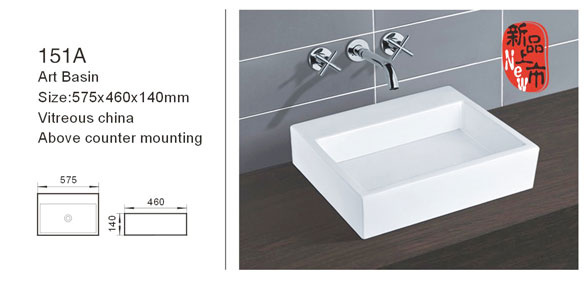 Quality Design Counter Cabinet Art Basin (AB151A)