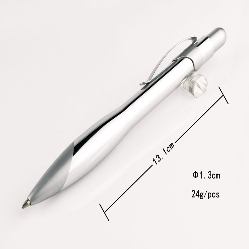 Plain Silver Cello Ball Pen