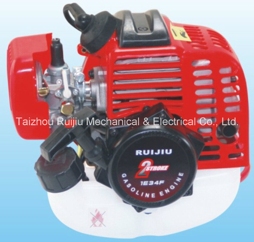 Gasoline Motor with 2 Stroke Engine (1E34F-1)