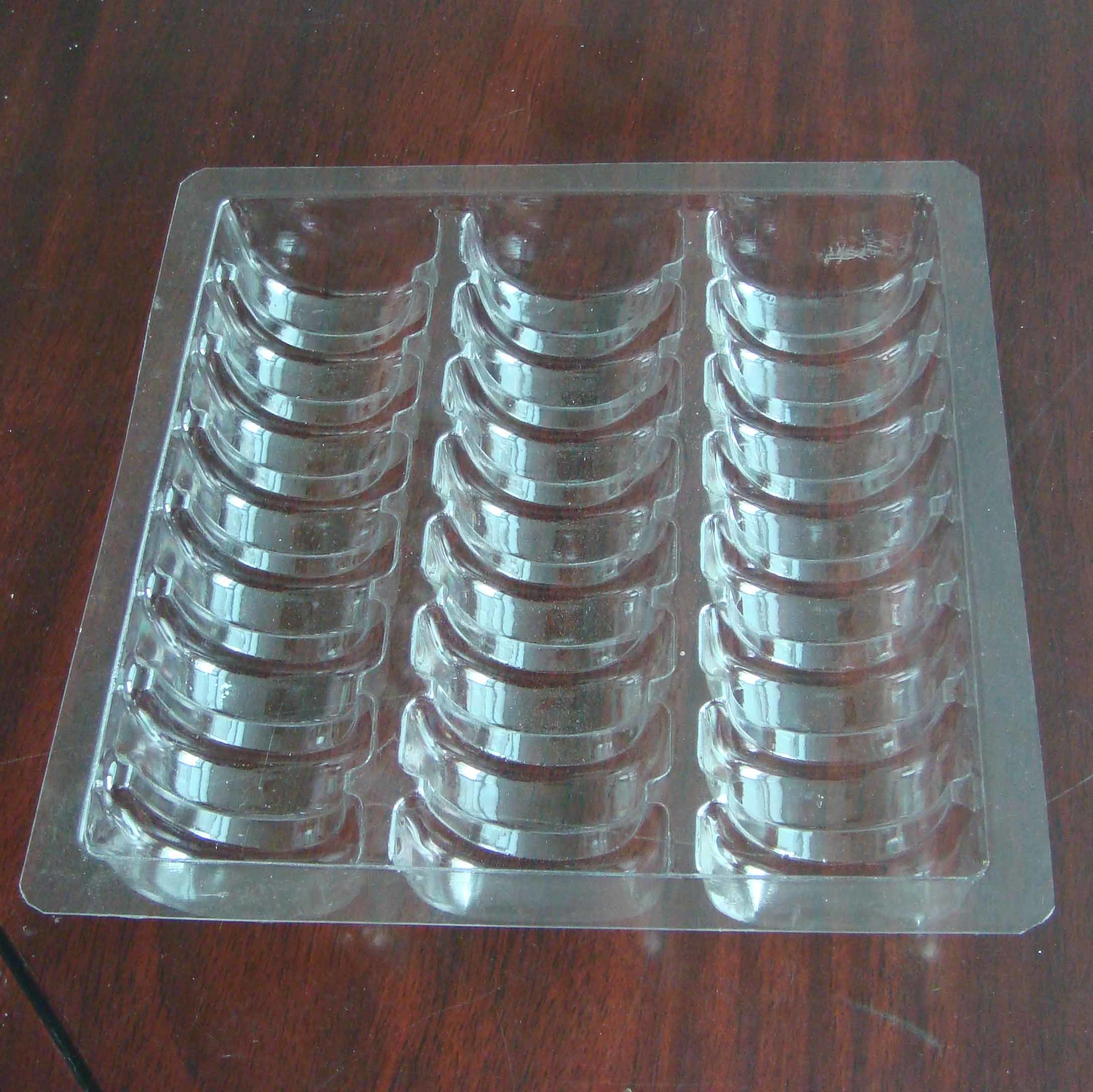 Clear Pet Plastic Tray for Chocolate Packing