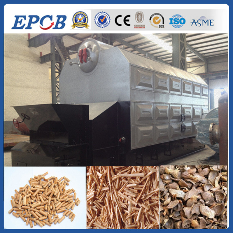 Double Drums Water Tube Coal Fired Industrial Wood Biomass Steam Boiler