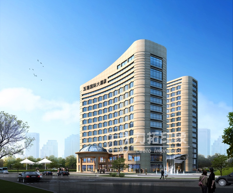 3D Design Perspective Architectural Rendering