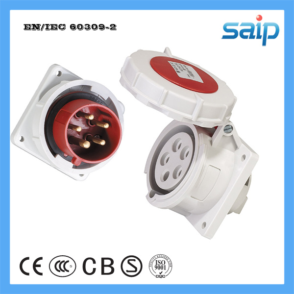 Industrial 5 Pin IP67 Plug and Socket (SP-1385)