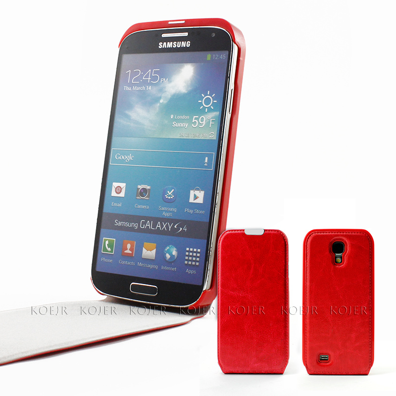 Kojer Leather Case for Samsung Galaxy S4 I9500
