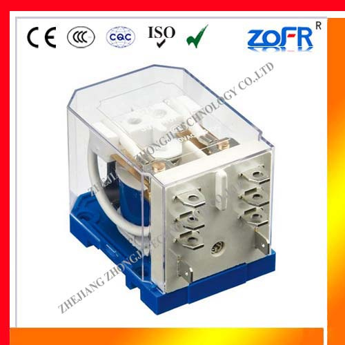 Jqx-40f 2z 40A 8pin 12V/24V Transparent Power Relay