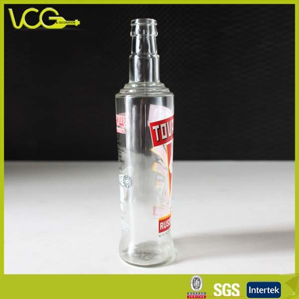 750ml Auto-Machine Made Custom Glass Bottle