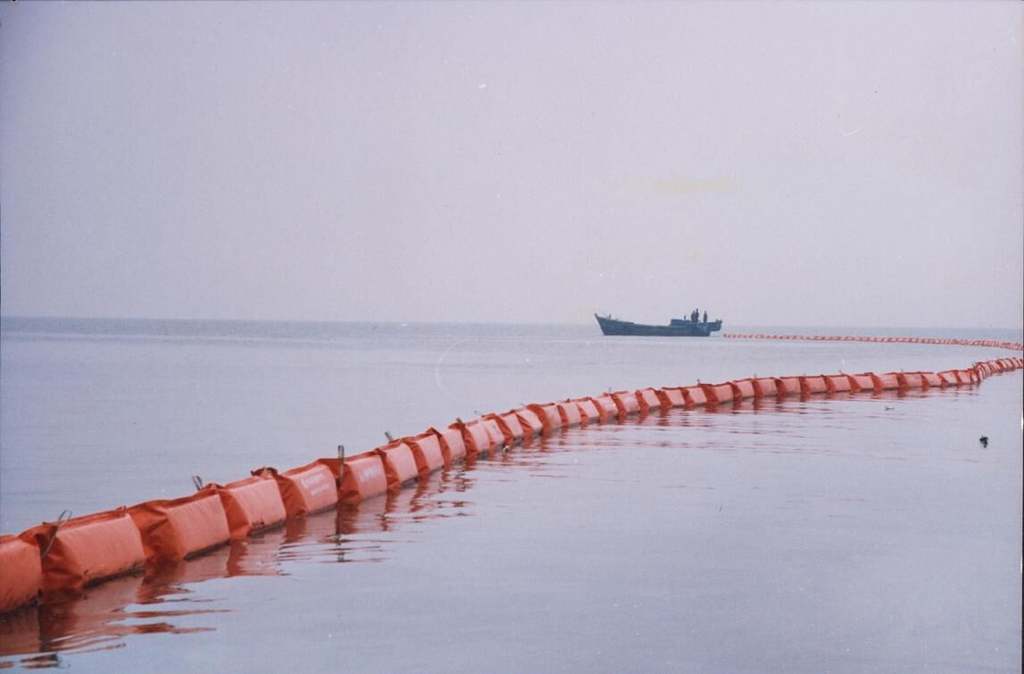 Solid Float PVC Oil Boom
