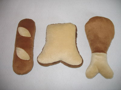 Plush Dog Toy Chew Bite Tug Pet Supply