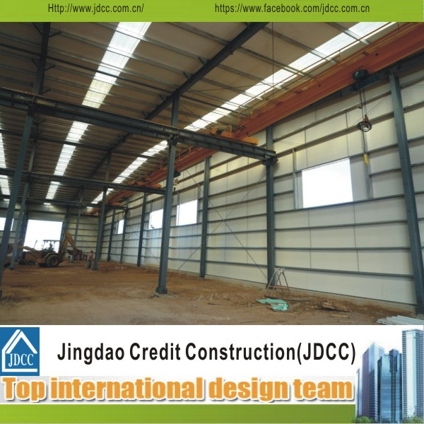 Jdcc Easy Transport and Install Low Cost Prefabricated Light Steel Structures