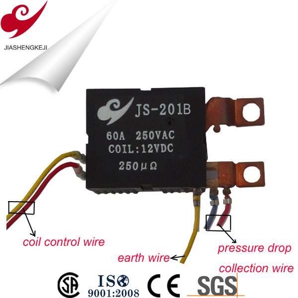 Js201b-60A 36.5*30*17.2 Zhejiang Miniture Prepaid Meter Latching Relay