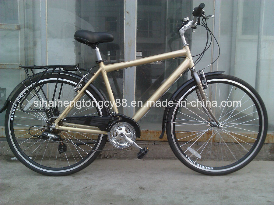 Men Alloy Bicycle with Steel Rear Carrier (SH-AMTB017)