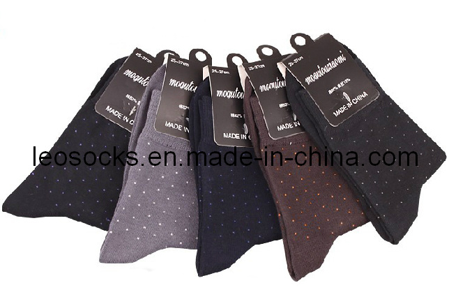 OEM Custom Design 100% Cotton Socks (DL-MS-102)