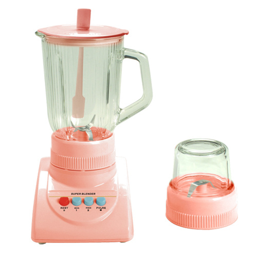 1000ml Glass Jug Mini Table Blender with a 50gram Grinder Cup