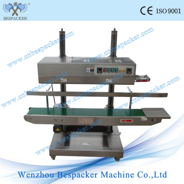 Sealing Height Adjustable Continuous Bag Sealing Machine