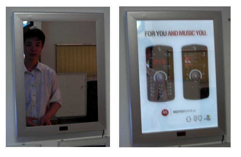 LED Mirror Sensor Light Box