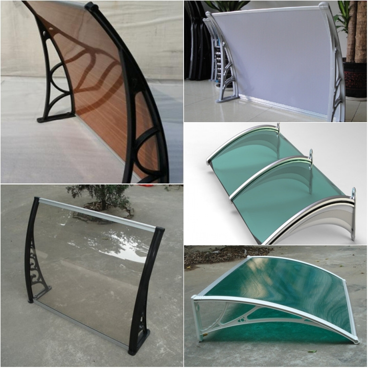 Hot Sale Multi-Color Solid Polycarbonate Awning