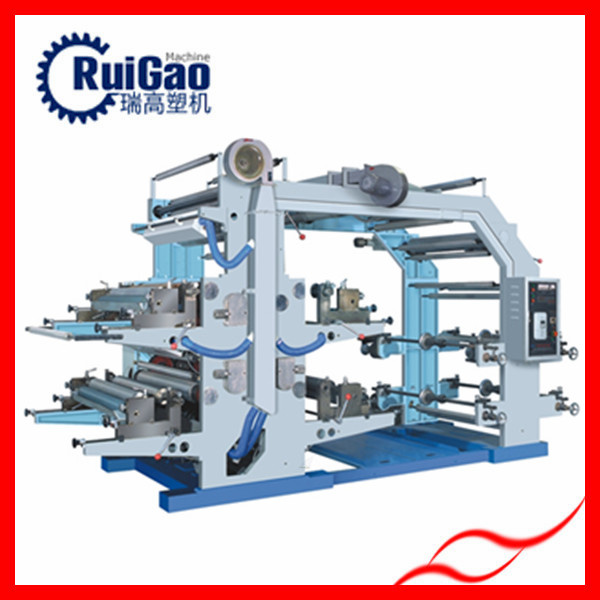 High Quality Four Color Flexo Printing Machine