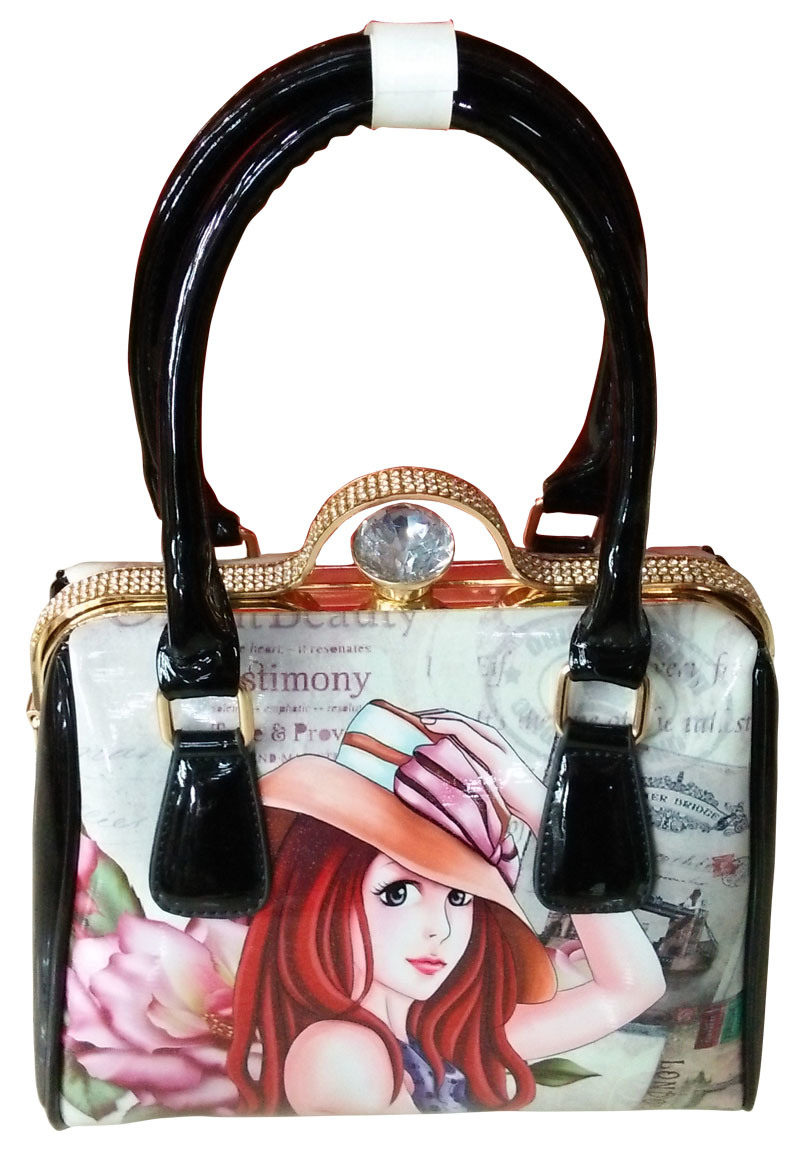 China Wholesale Cartoon Design Leather Fashion Handbags for Party