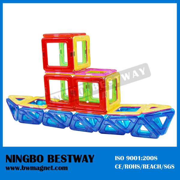 Factory Direct Sale Baby Plastic Construction Magnet Toys