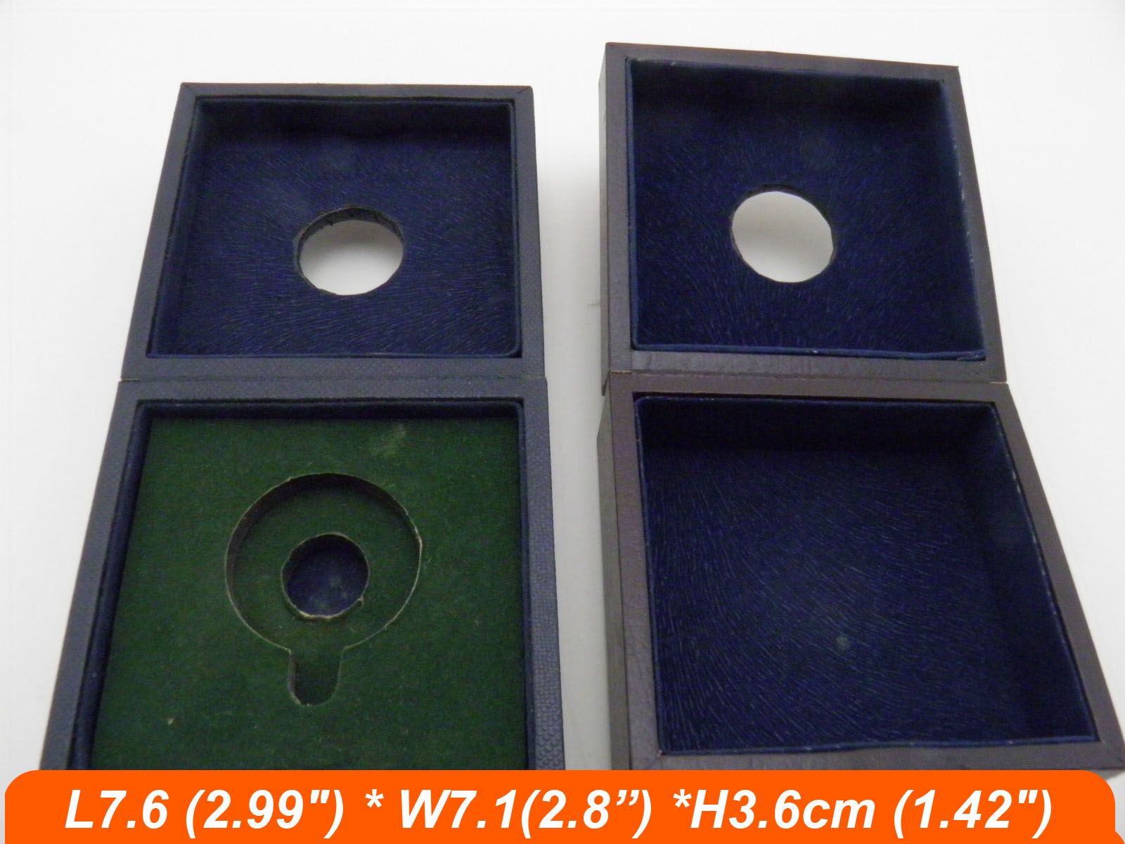 Coin Display Box / Velvet Coin Box / Coin Display Velvet Box
